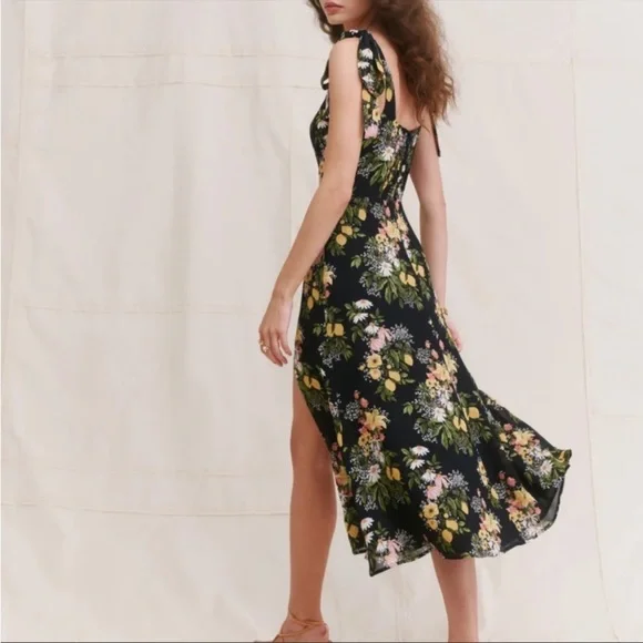 NWT Reformation Twilight Dress Sicilia - Picture 3 of 6